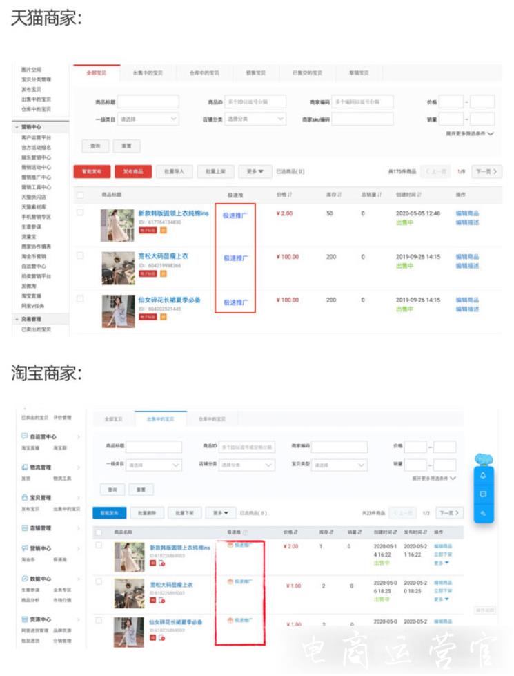 什么是極速推?極速推對淘寶店鋪有什么用?